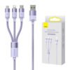 3in1 USB cable Baseus StarSpeed Series