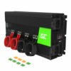 Car inverter voltage converter Green Cell INV10 12V to 230V 2000W/4000W
